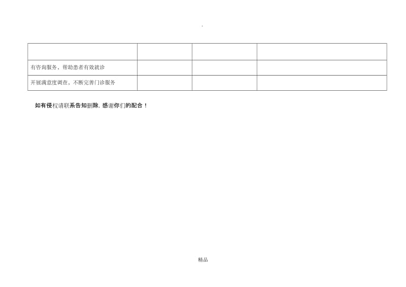 门诊管理工作分析评价与持续改进表.doc_第3页