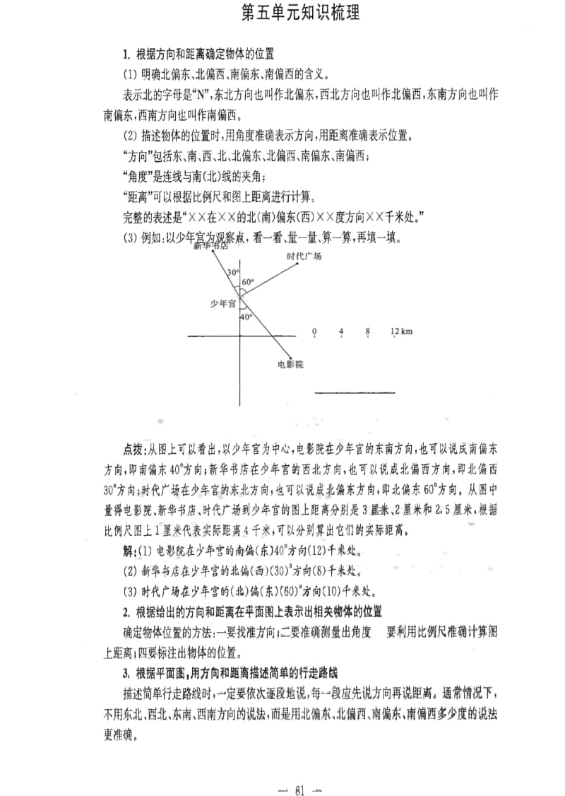 六年级下册数学试卷-第五单元复习检测卷丨苏教版(2014秋)(PDF版无答案).docx_第1页