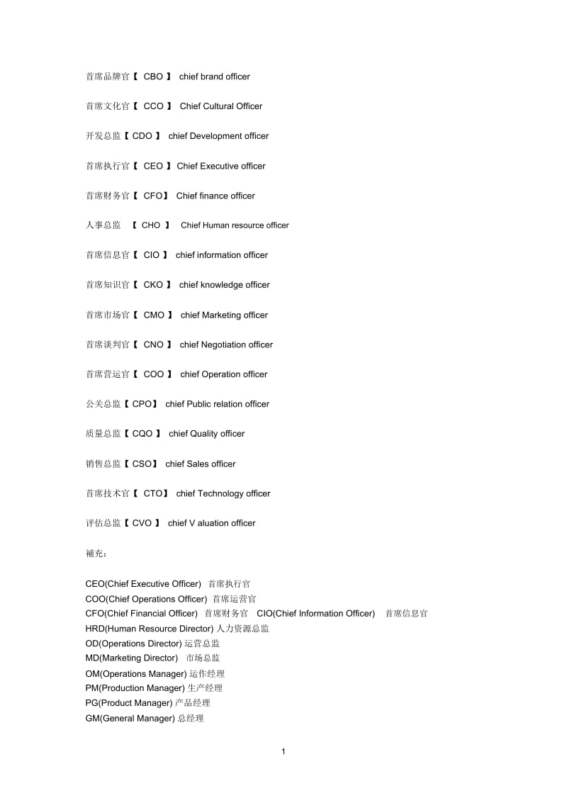 职称英文缩写.docx_第1页