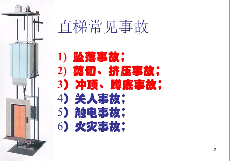 电梯自动扶梯常见事故案例及分析.ppt_第2页