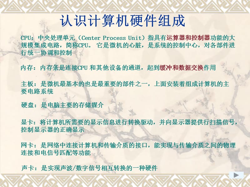 硬件配置 认识计算机硬件组成.ppt_第1页