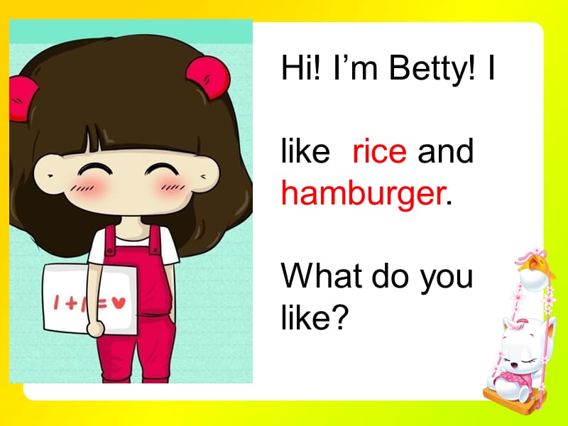 剑桥启蒙英语 What do you like to eat.ppt_第3页