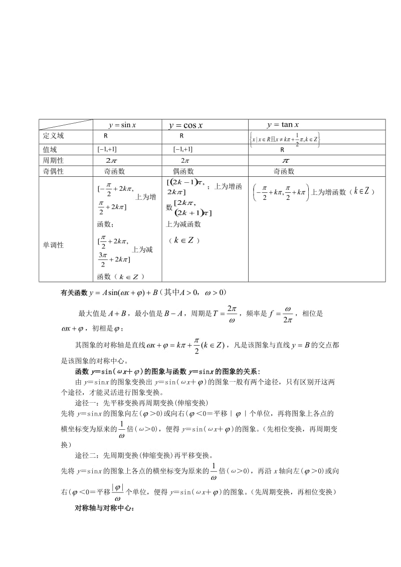 解三角形知识点归纳(附三角函数公式).doc_第3页