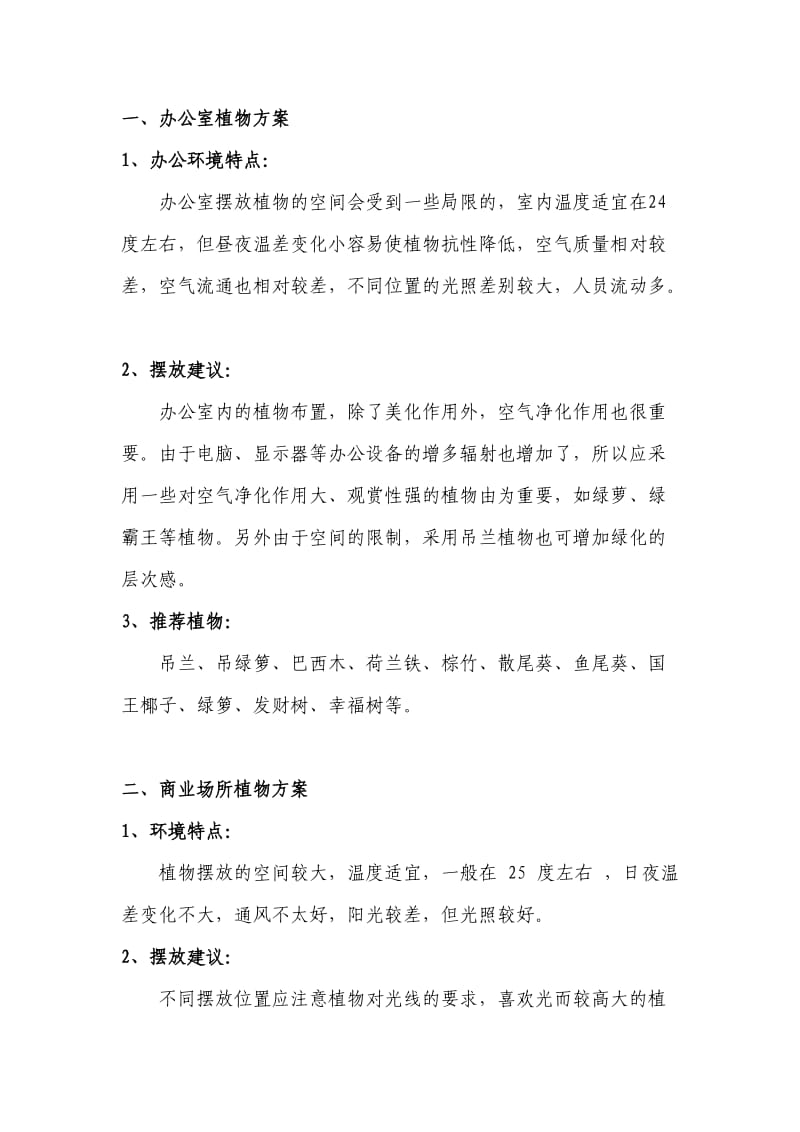 各种办公室绿植配置方案.doc_第1页