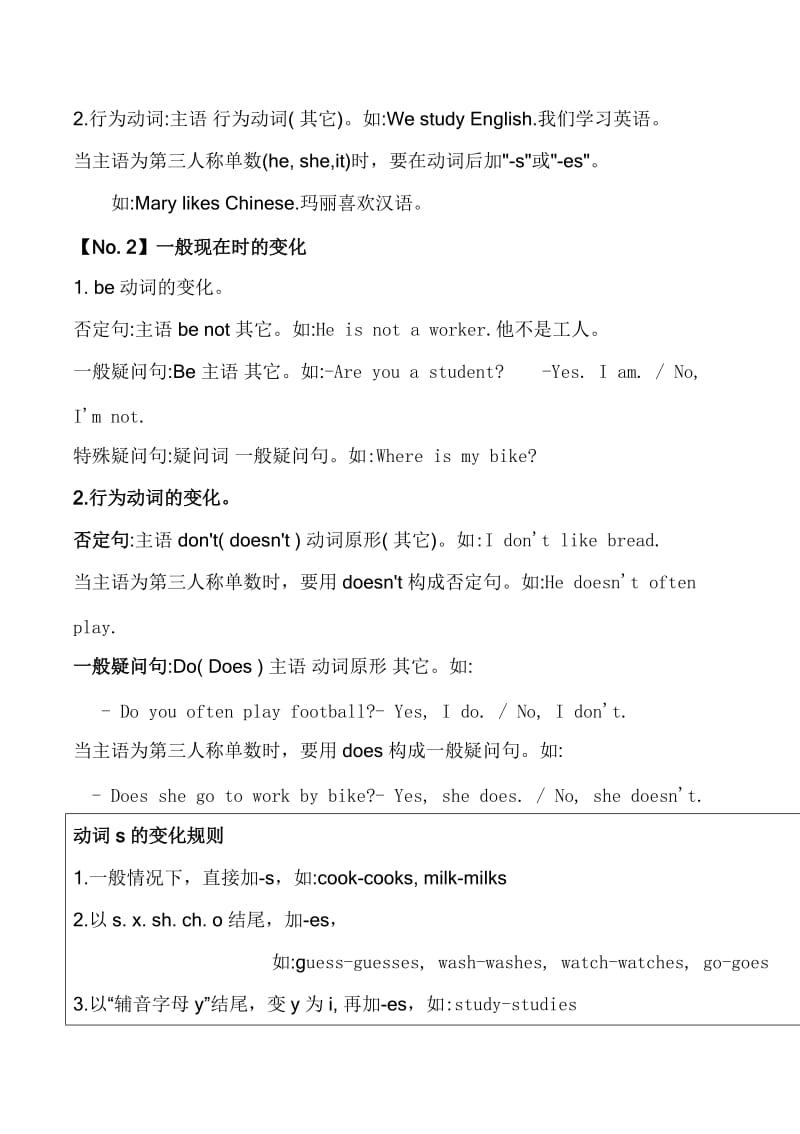 小升初英语知识点归纳总结;.docx_第3页