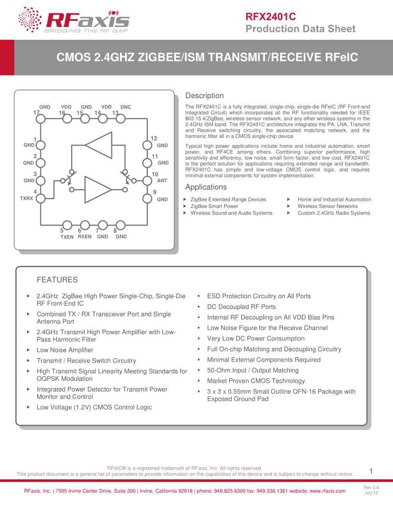 RFX2401C_Data_Sheet_R2p6;.pdf_第1页