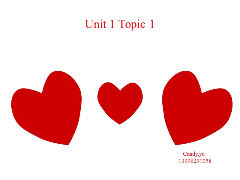 unit 1 topic 1 七年级上册英语仁爱版 课件.ppt_第1页