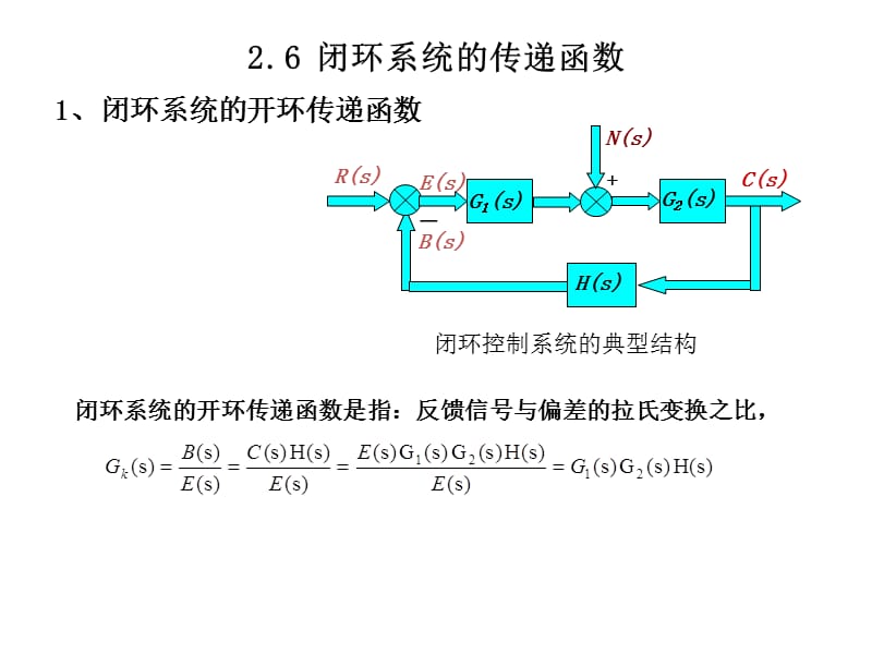 2.6闭环传递函数.ppt_第1页