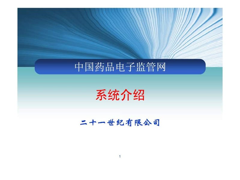 中国药品电子监管网生产企业培训材料_药学_医药卫生_专业资料.ppt_第1页