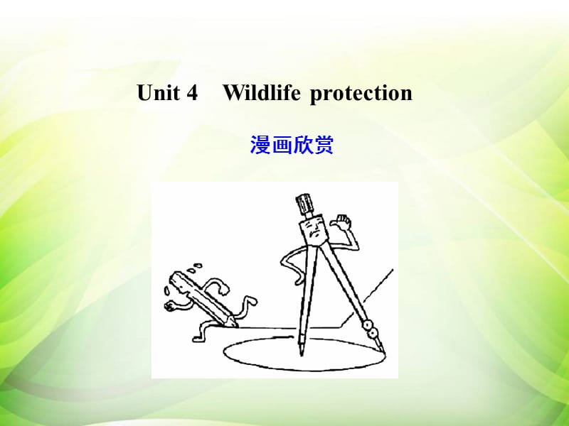 人教新课标知识点复习必修二 Unit 4 Wildlife protection.ppt_第1页