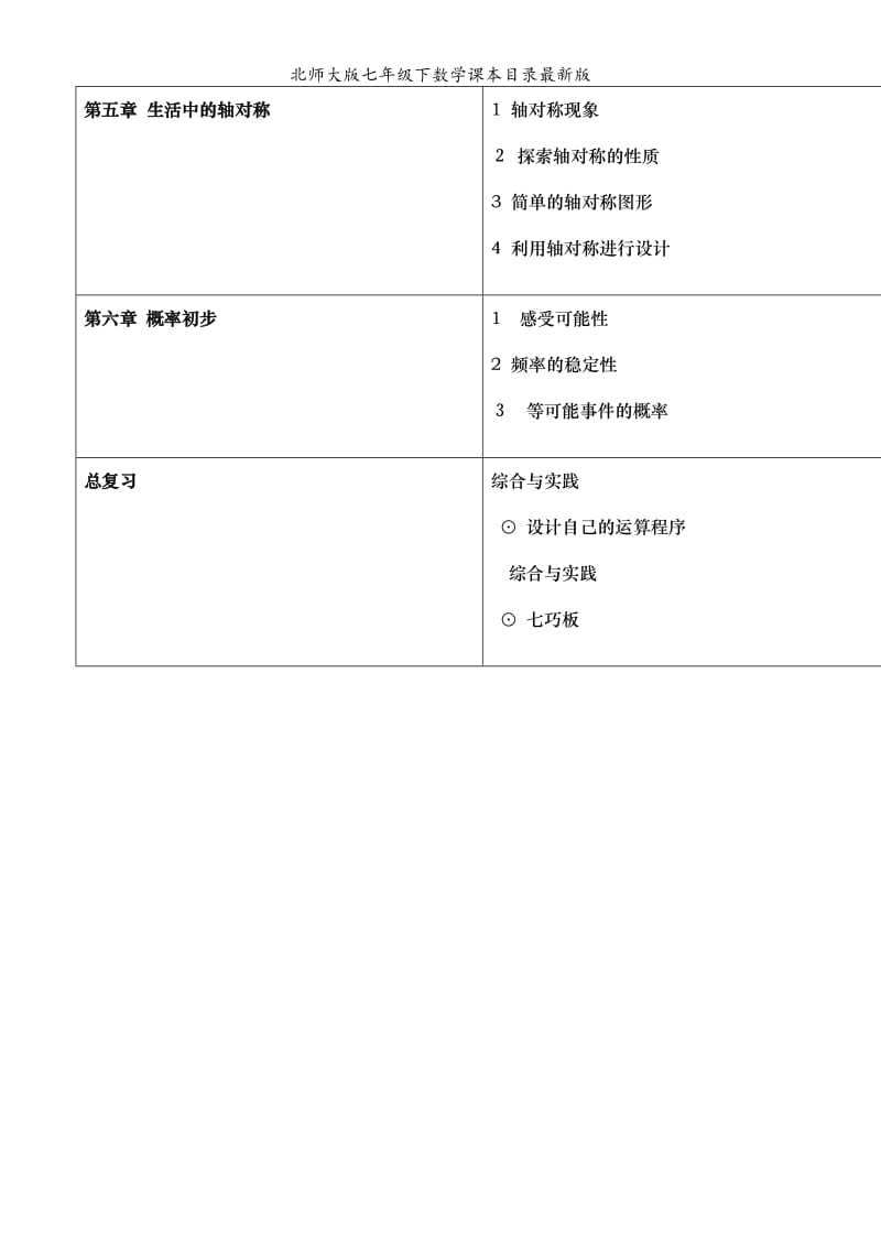 北师大版七年级下数学课本目录最新版.doc_第2页