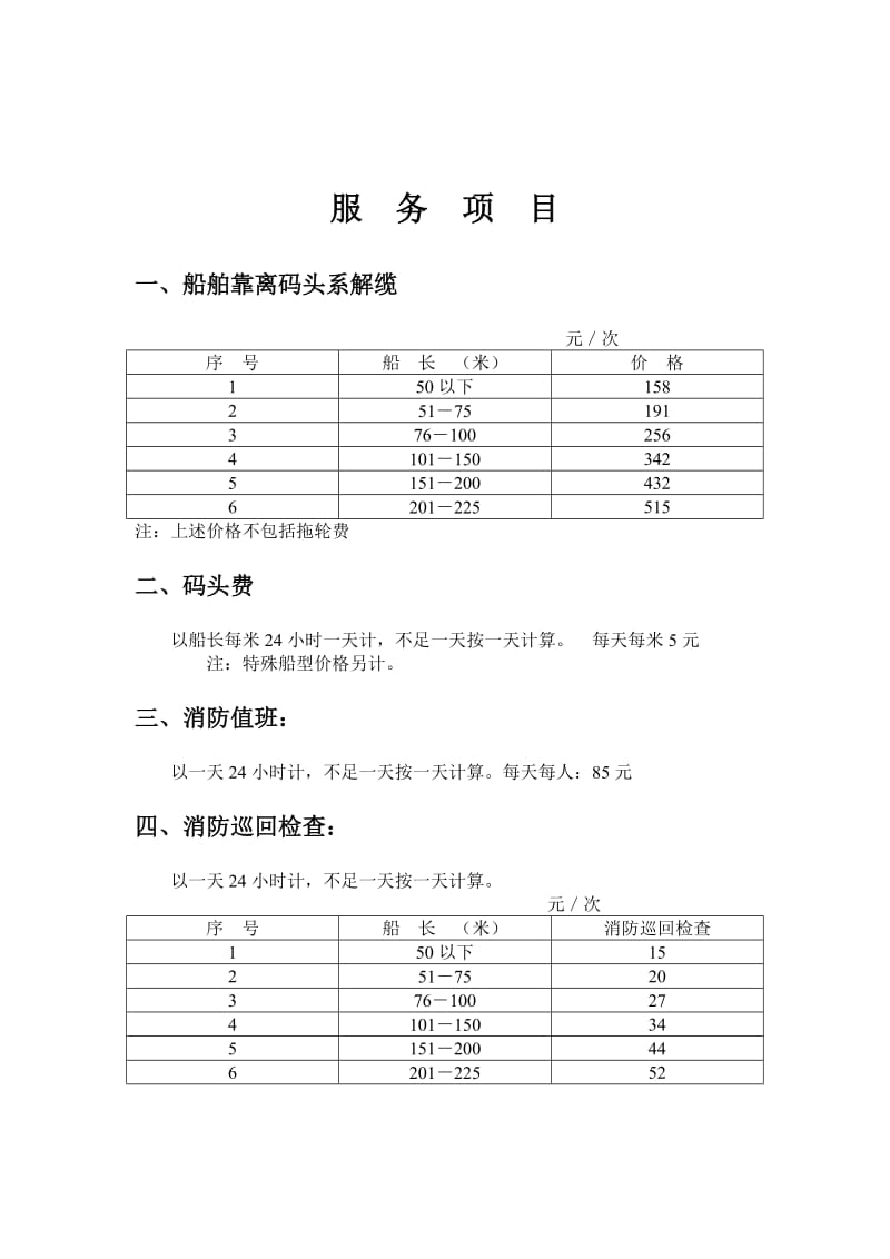 《国内民用船舶修理价格表92黄本》.doc_第2页