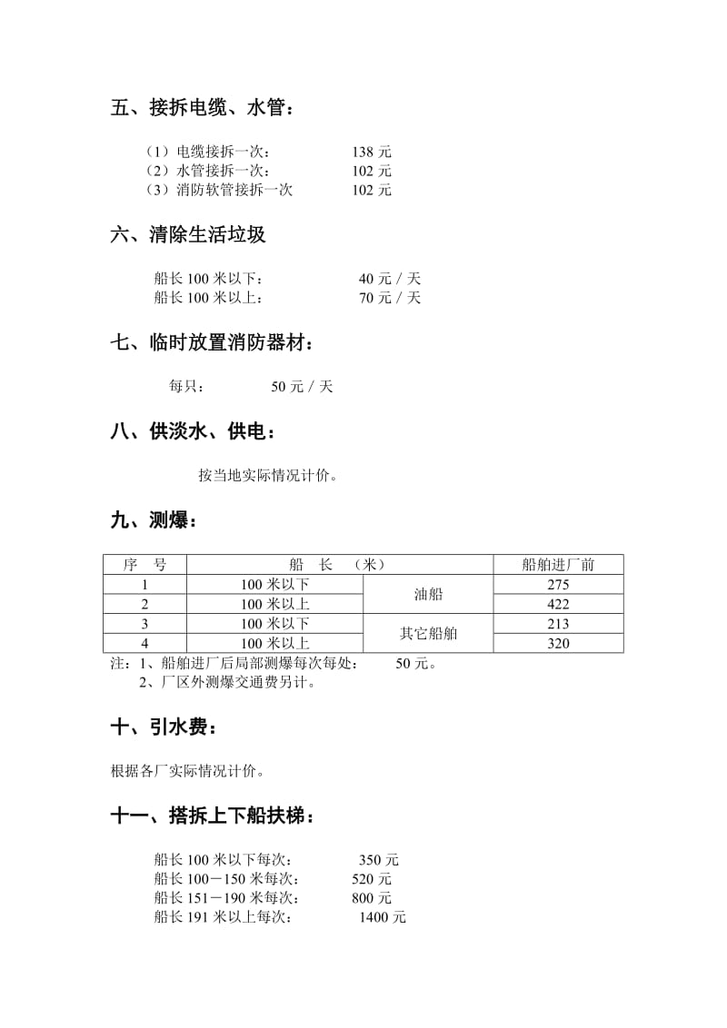 《国内民用船舶修理价格表92黄本》.doc_第3页