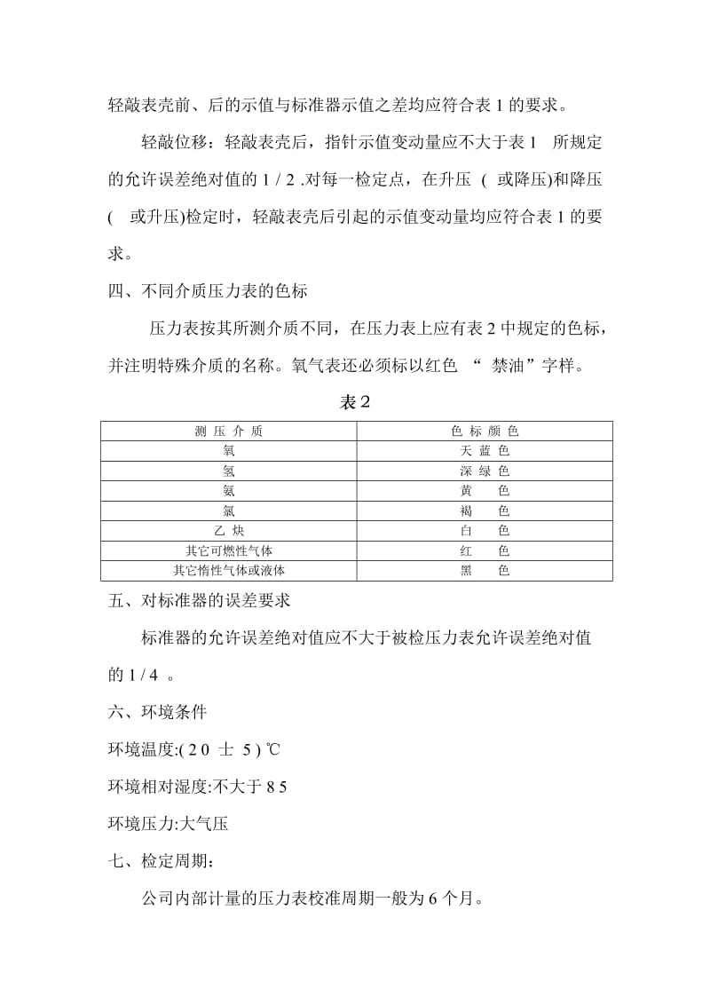 压力表内部校准规程.doc_第2页