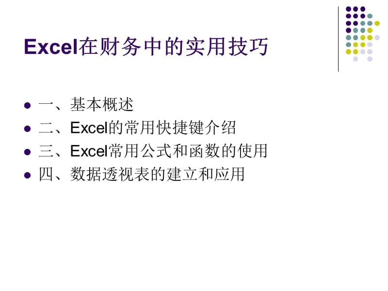 Excel在财务中的实用技巧.ppt_第2页