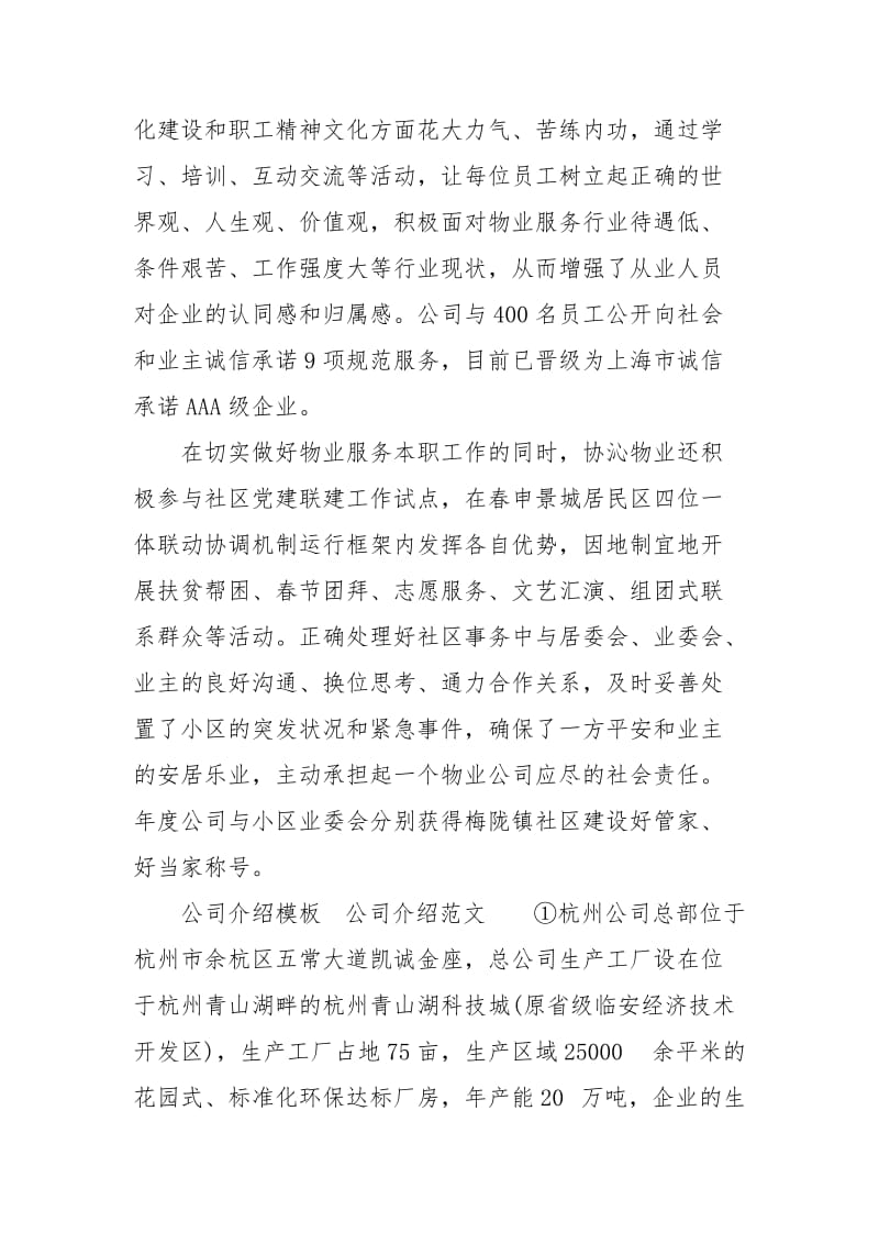 公司介绍模板 公司介绍.docx_第2页