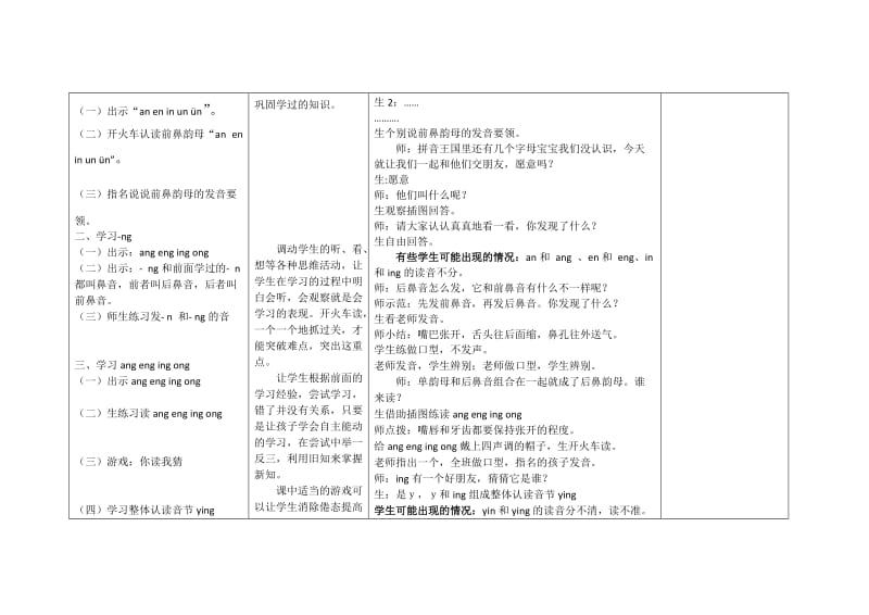 (谢海芳)13ang eng ing ong教学设计.doc_第2页