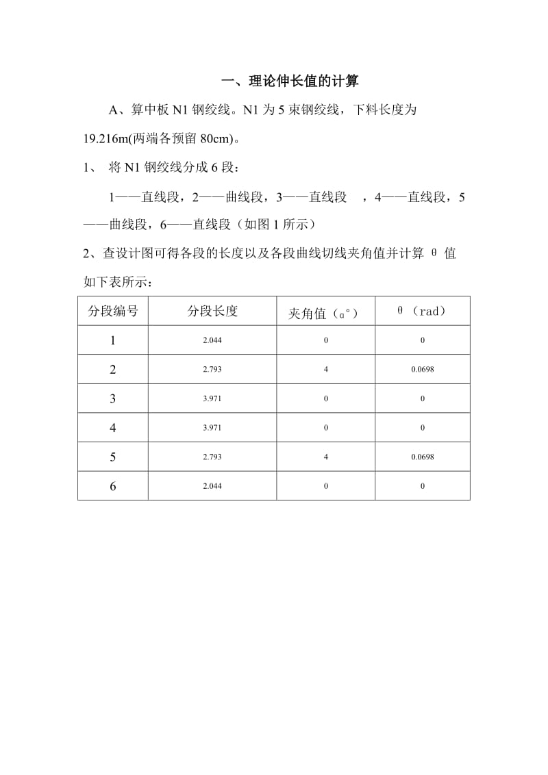 预应力钢绞线理论伸长值精确计算.doc_第3页