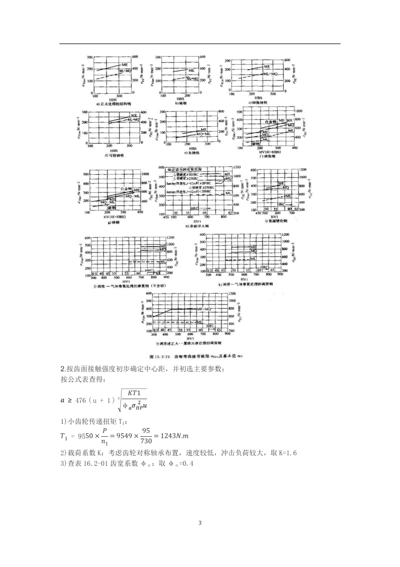 斜齿轮设计(史上最详细的计算过程,有图有表有计算).doc_第3页