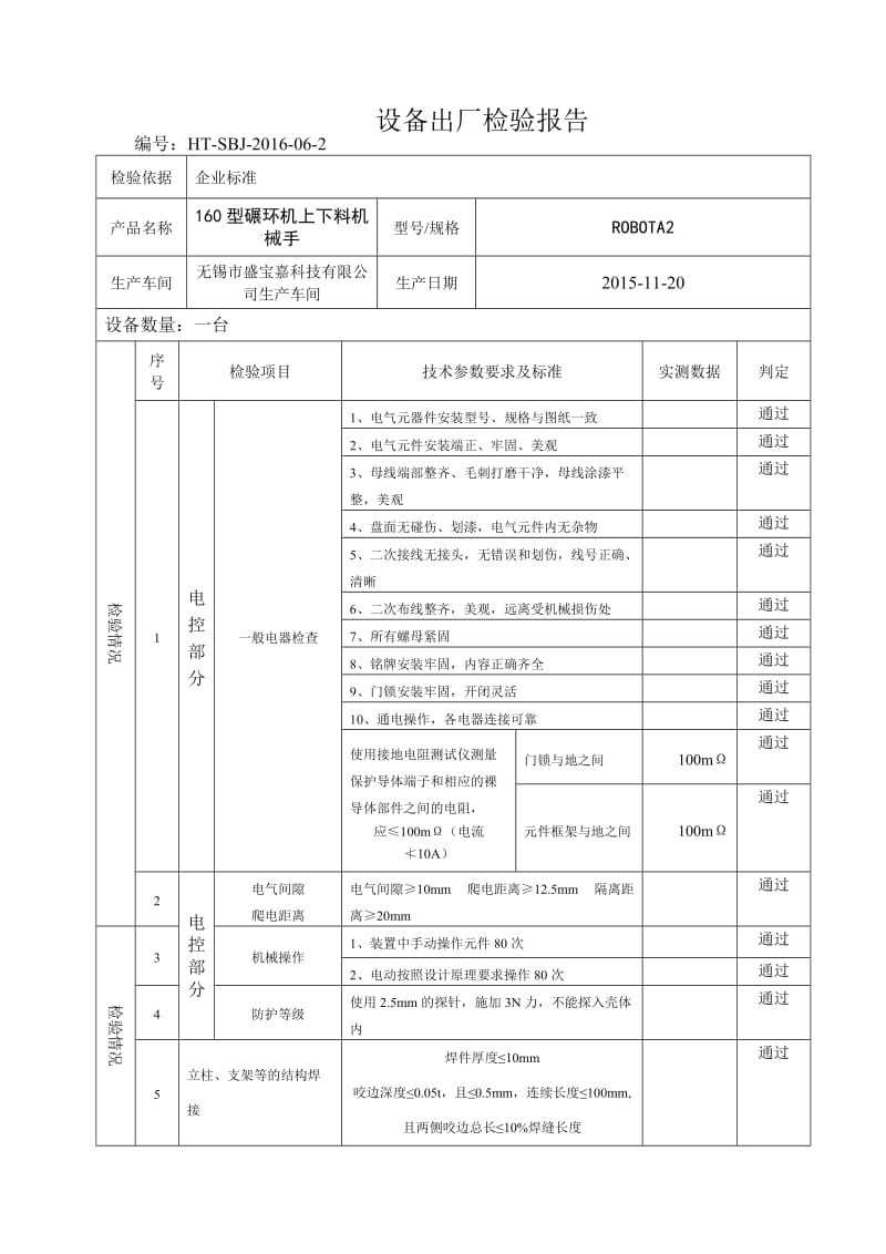 设备出厂检验报告;.docx_第3页