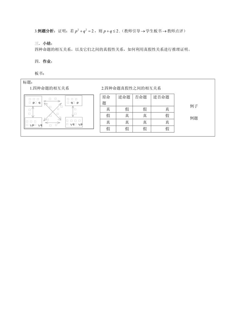 高考高中数学四种命题的相互关系;.docx_第3页