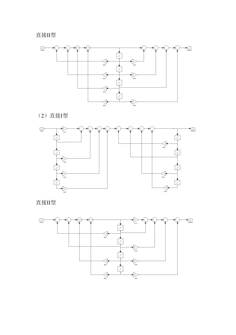 数字信号处理实验四滤波器的结构.doc_第3页