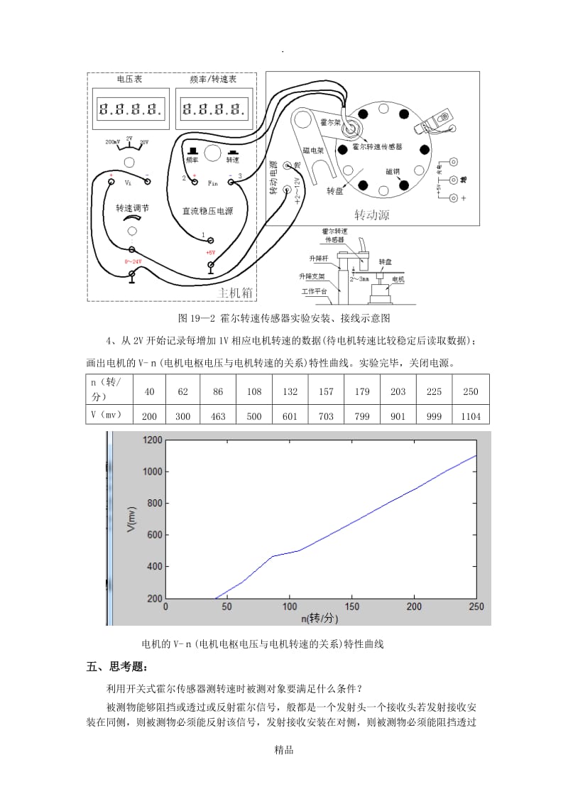 实验十九开关式霍尔传感器测转速实验.doc_第2页