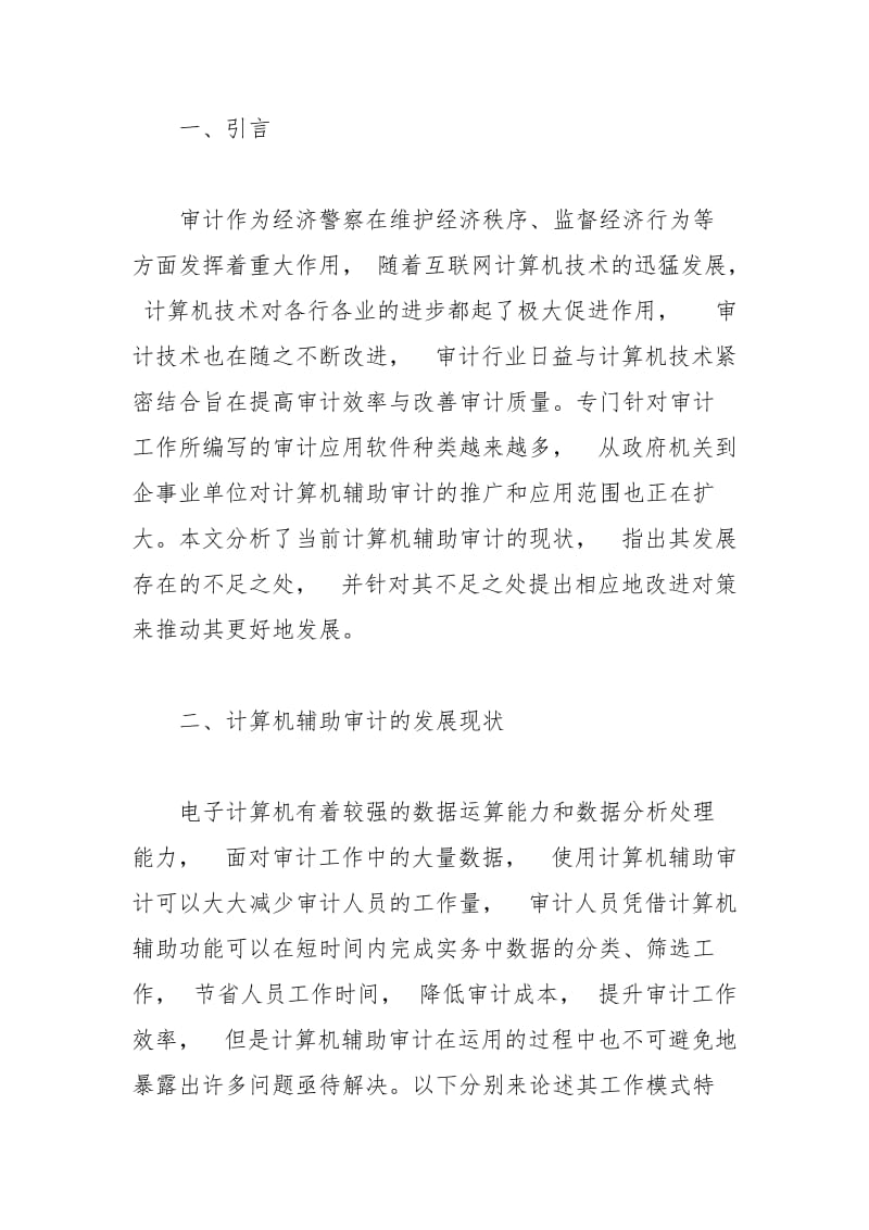 计算机在审计工作中的应用分析规章制度.docx_第2页