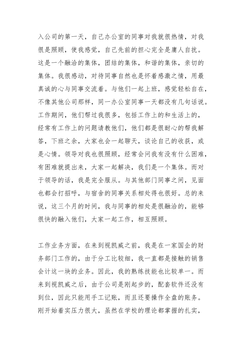 会计试用期转正个人工作总结工作总结.docx_第2页