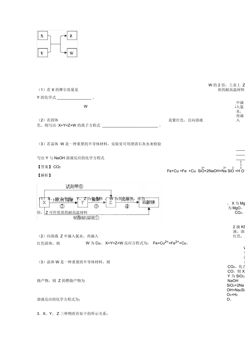 备战高考化学——镁及其化合物的推断题综合压轴题专题复习含详细答案.docx_第2页