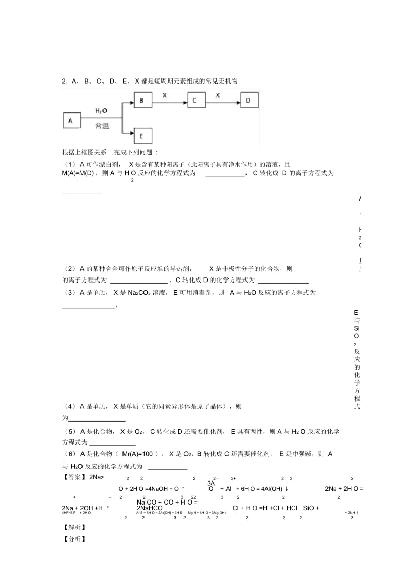 2020-2021高考化学专题复习镁及其化合物的推断题综合题含详细答案.docx_第3页