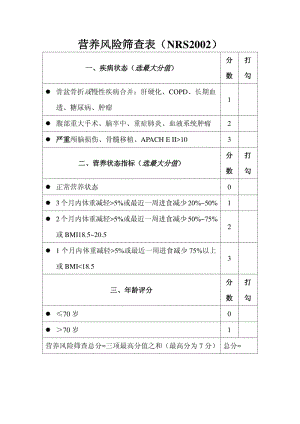 营养风险筛查表(NRS2002).pdf