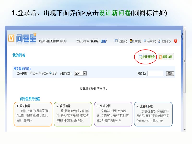 问卷星问卷设计步骤图解.ppt_第2页