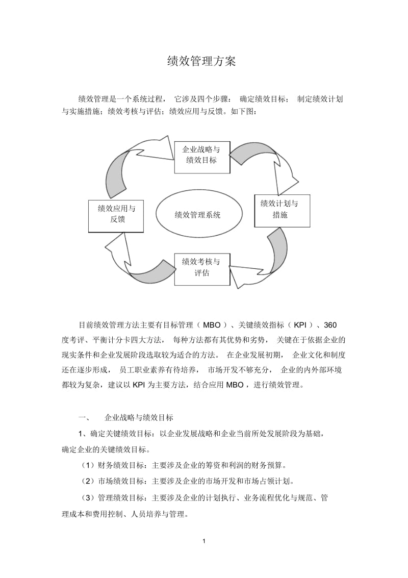 绩效管理方案.docx_第1页