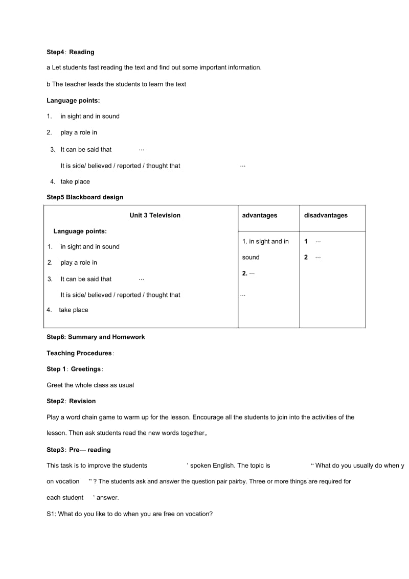 Unit3Television教案.docx_第2页