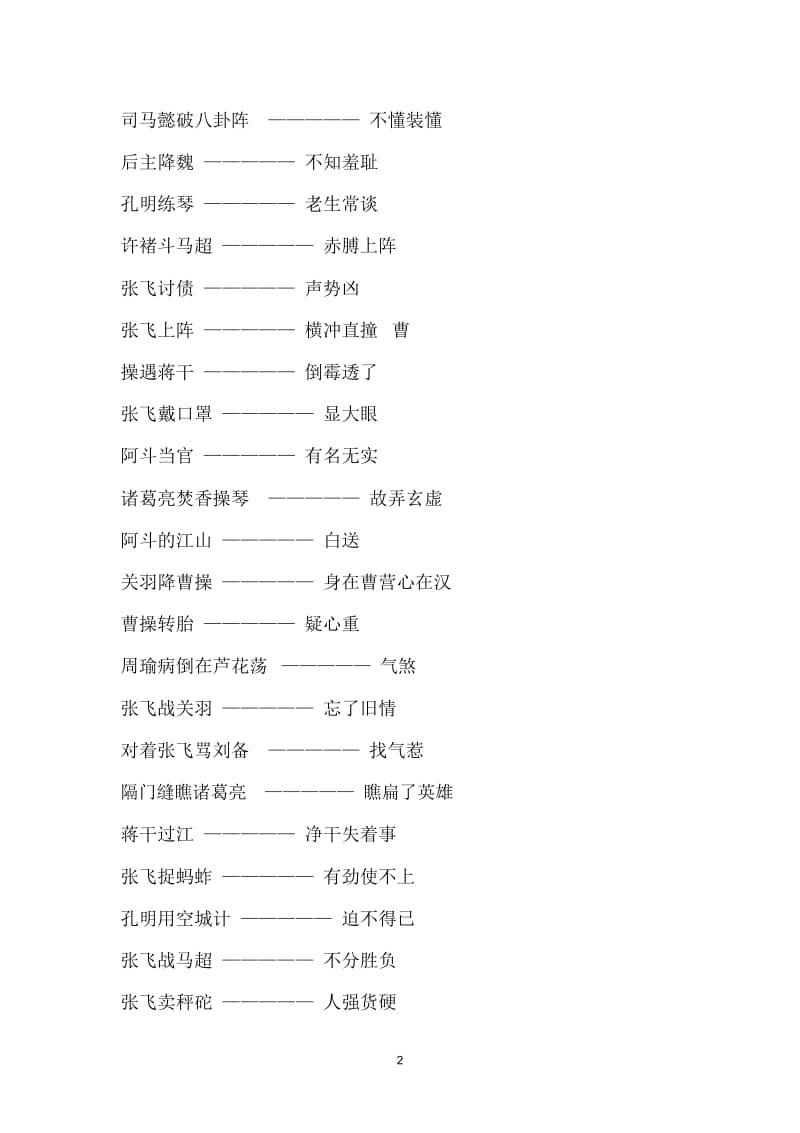 关于三国的歇后语.docx_第2页