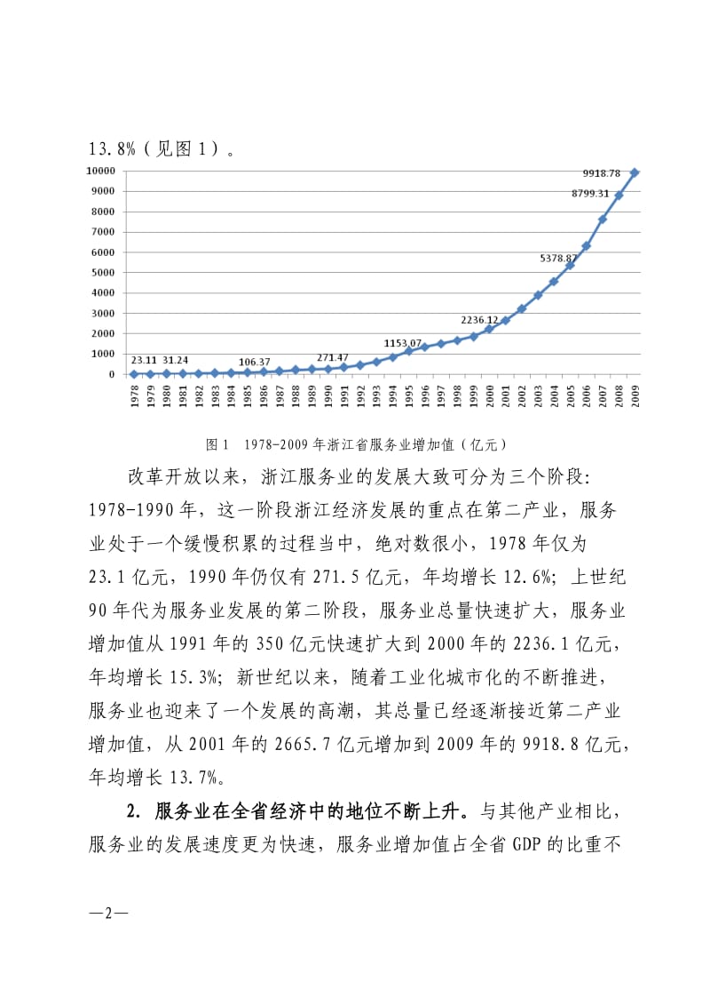 浙江省服务业发展现状及其对经济增长的影响.doc_第2页