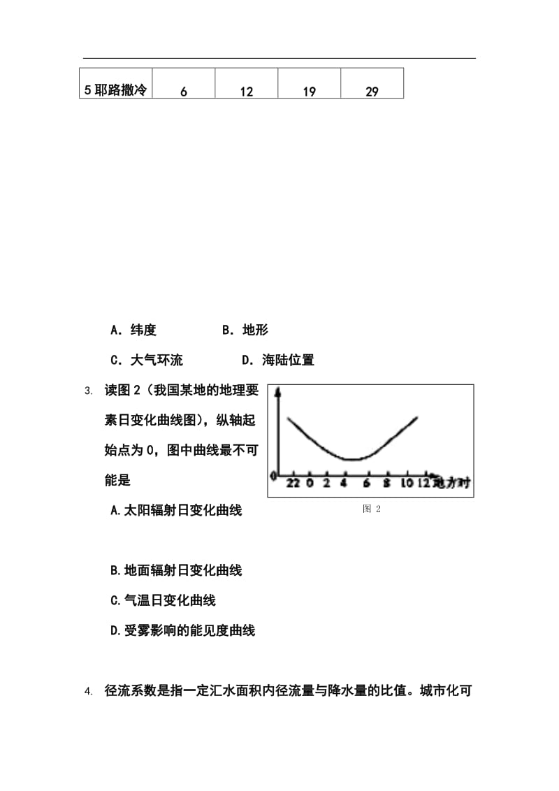 广东省揭阳一中、潮州金山中学高三上学期暑假联考文科综合试题及答案.doc_第2页