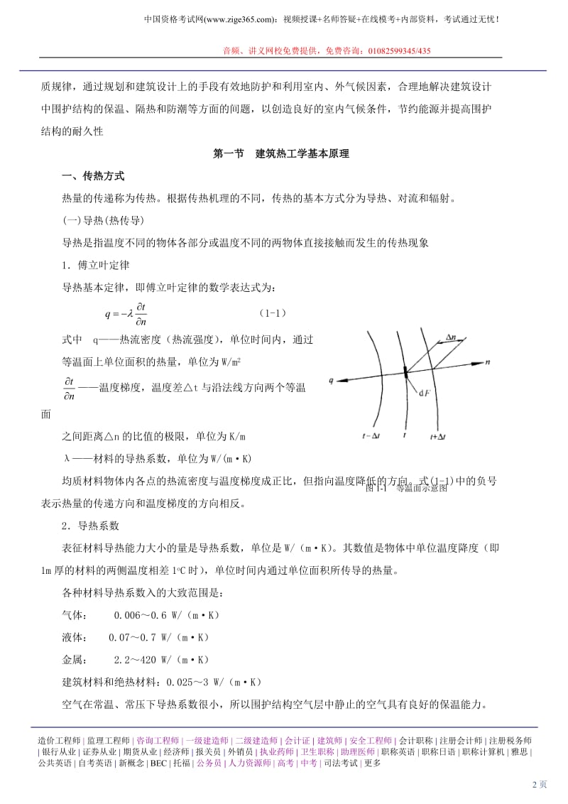 一级注册建筑师网上辅导精讲班讲义-建筑物理与建筑设备1.doc_第2页