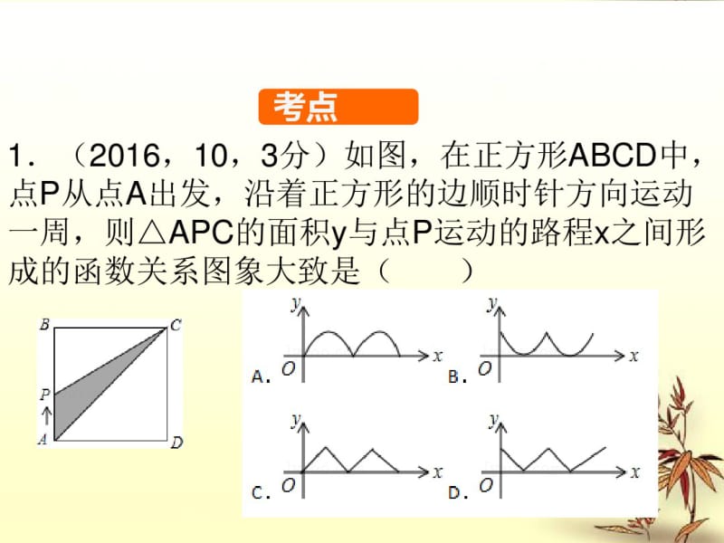 中考数学《选择题难题突破》复习课件ppt.pdf_第2页