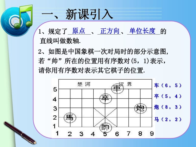 2015春人教版七年级下册数学配套课件：7.1.2平面直角坐标系(1).pdf_第3页