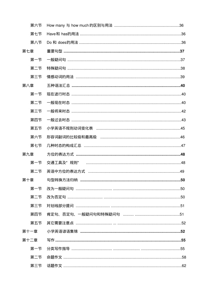 小学英语知识点汇总(超全强烈推荐).pdf_第2页