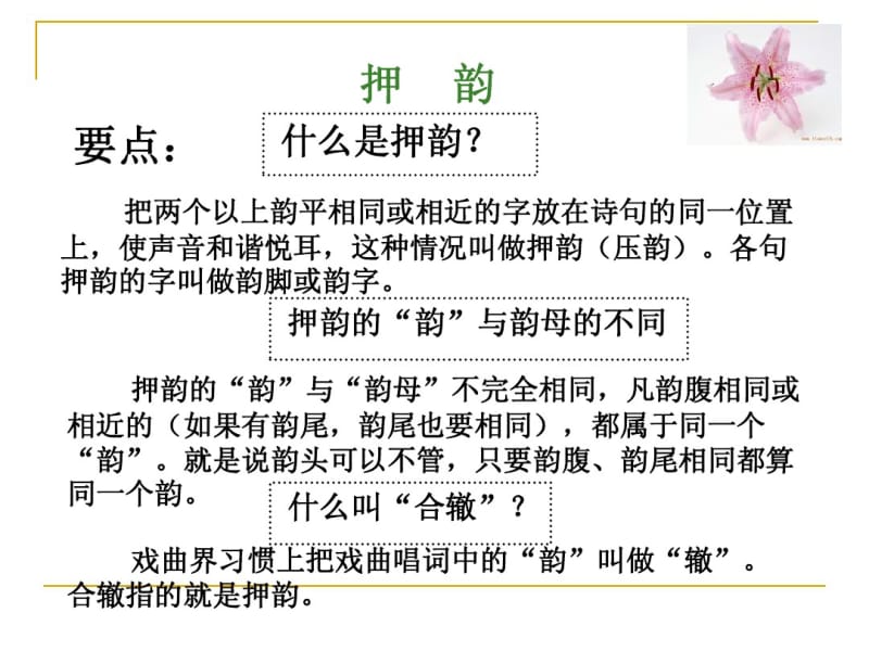 高中语文复习《押韵和平仄》ppt课件.pdf_第3页