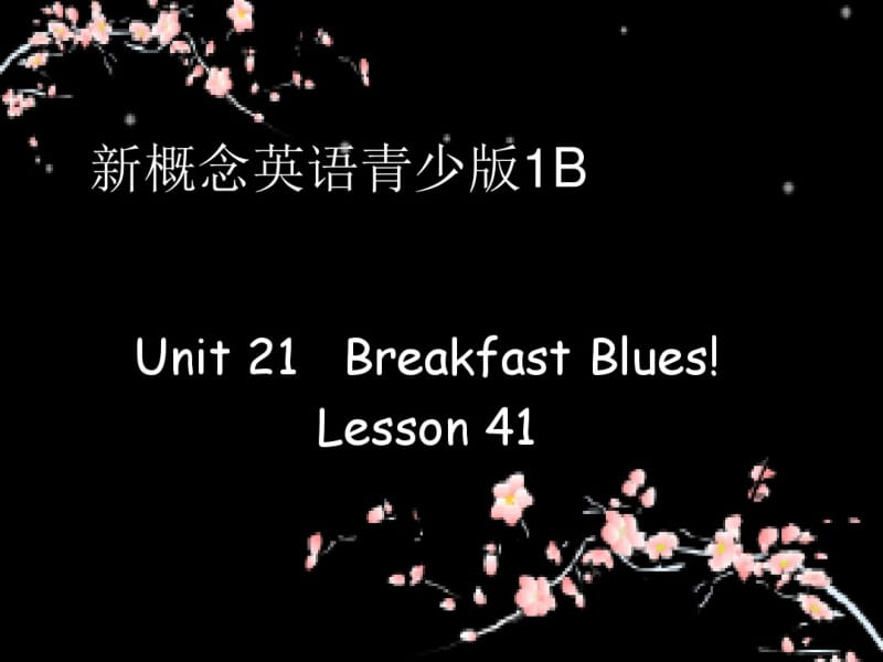 新概念青少版1BUnit21Lesson-41.pdf_第1页