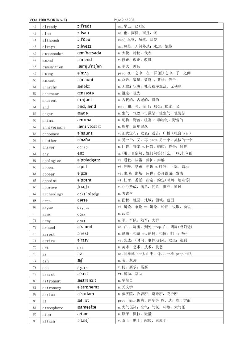 voa 1500常用单词(含音标及例句).doc_第2页