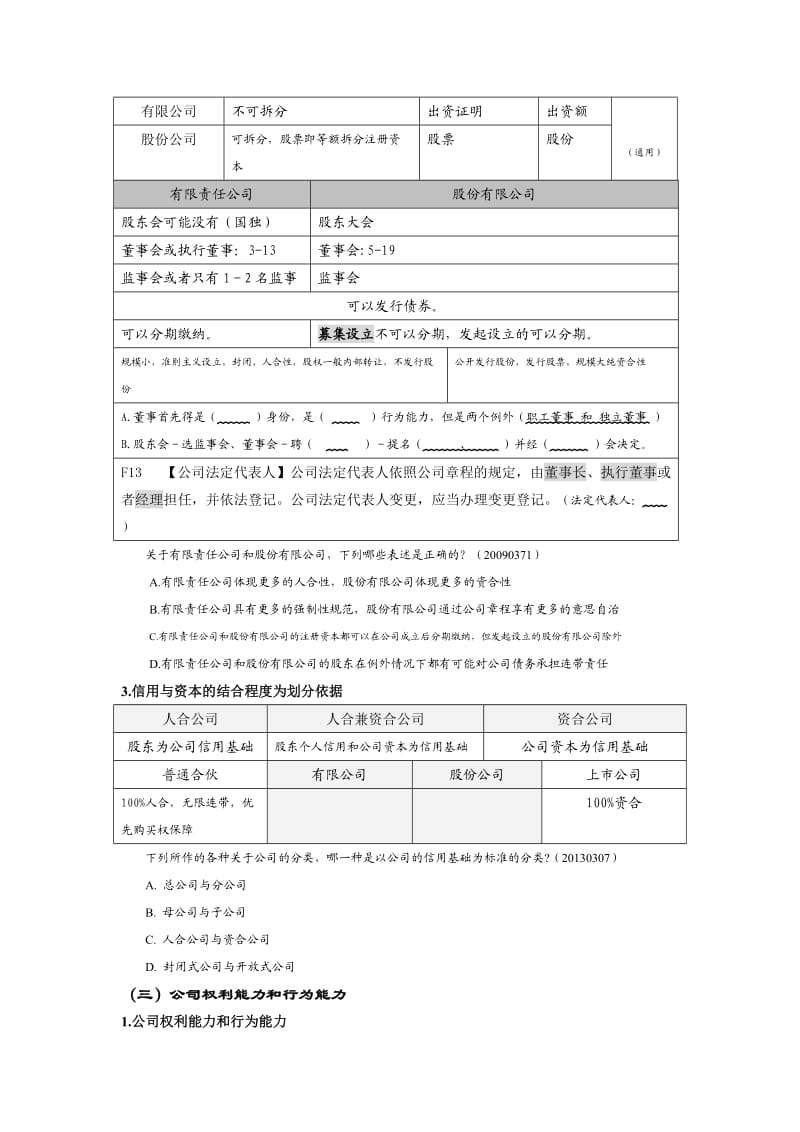 公司法讲义（定稿） .doc_第2页