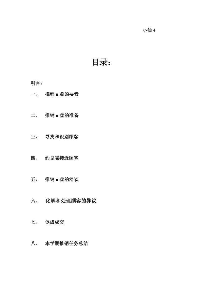 电子数码u盘产品 推销计划 营销策划书.doc_第2页