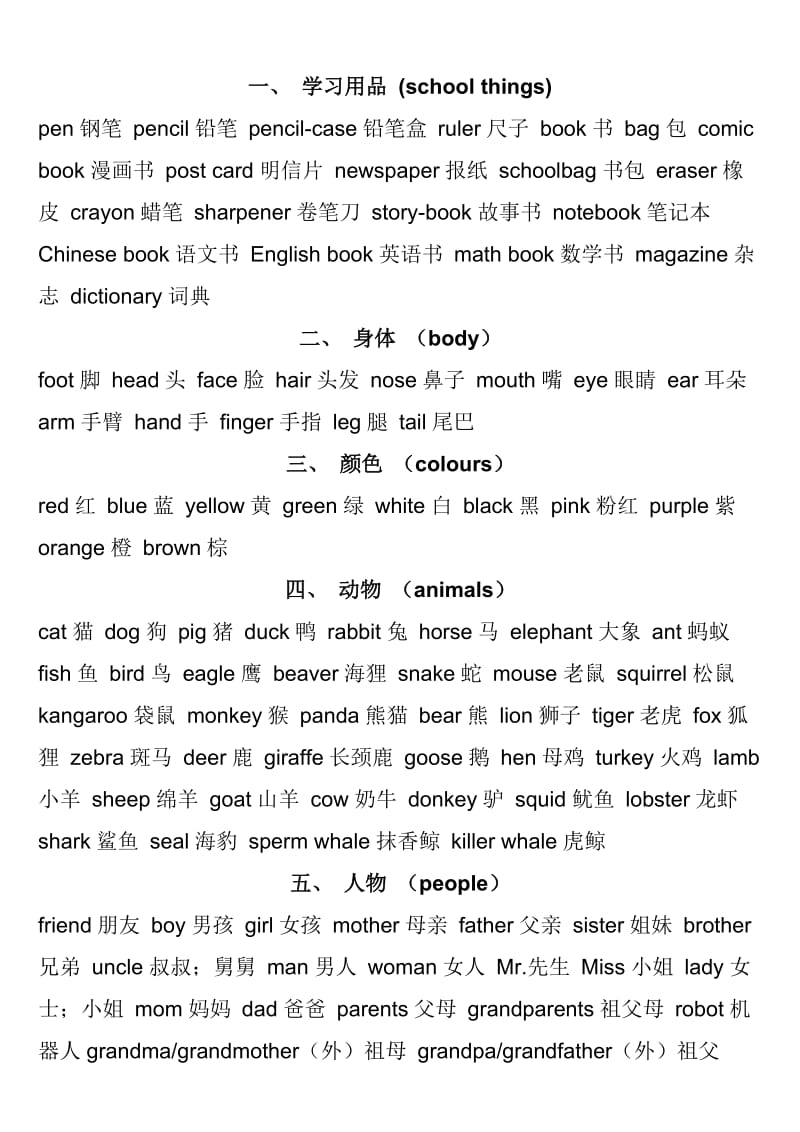 常用英语单词大全.doc_第1页