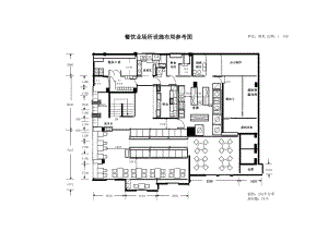 餐饮加工经营场所布局参考图.xls