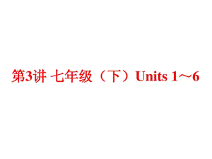 (人教版)中考英语总复习夯实基础：(七下)Units1～6(96页).pdf